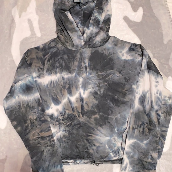 Crop tie dye hoodie - Picture 1 of 1
